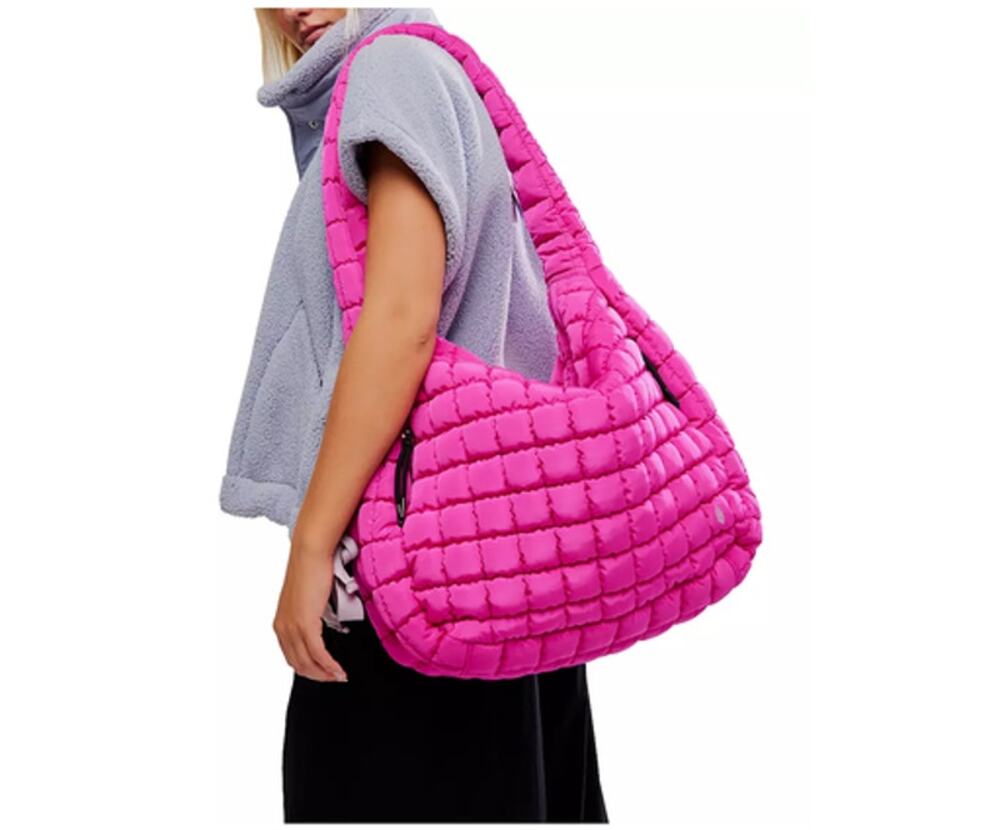 FP Movement Free People Quilted Carryall Bag Slouchy Tote